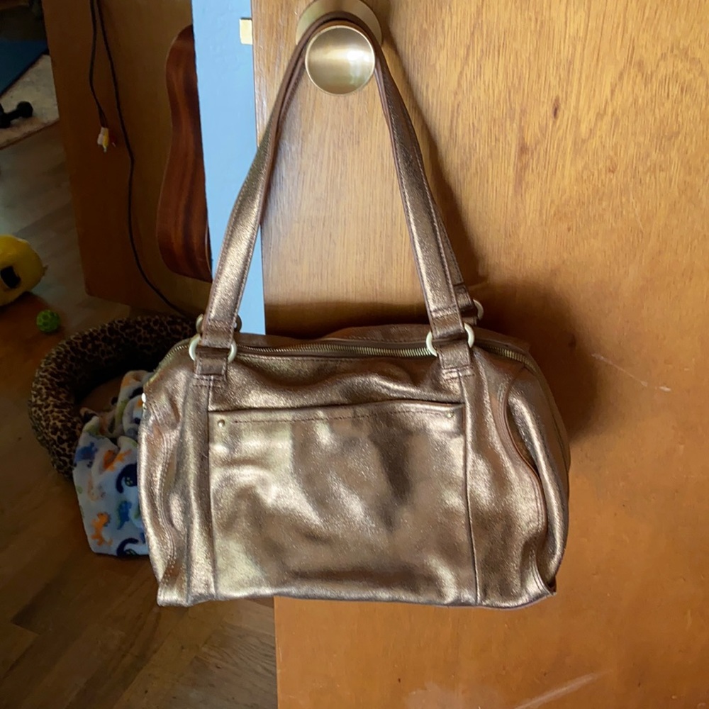 Beautiful bronzey HOBO brand bag - Picture 2 of 3